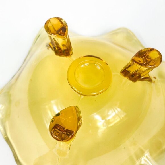 Viking Early Epic Tree Bark 3 Feet Bon Bon Bowl Dish - Picture 7 of 7